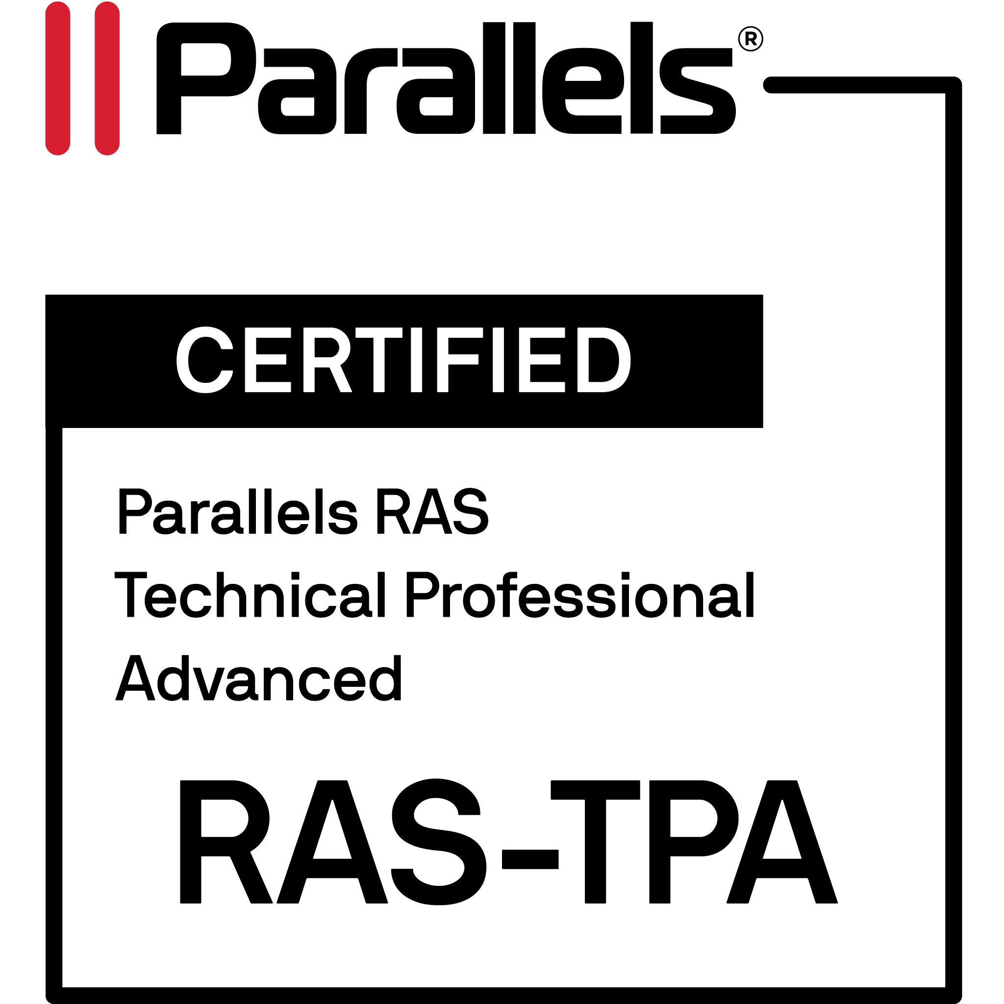 Parallel RAS Certification - NovaCore Systems